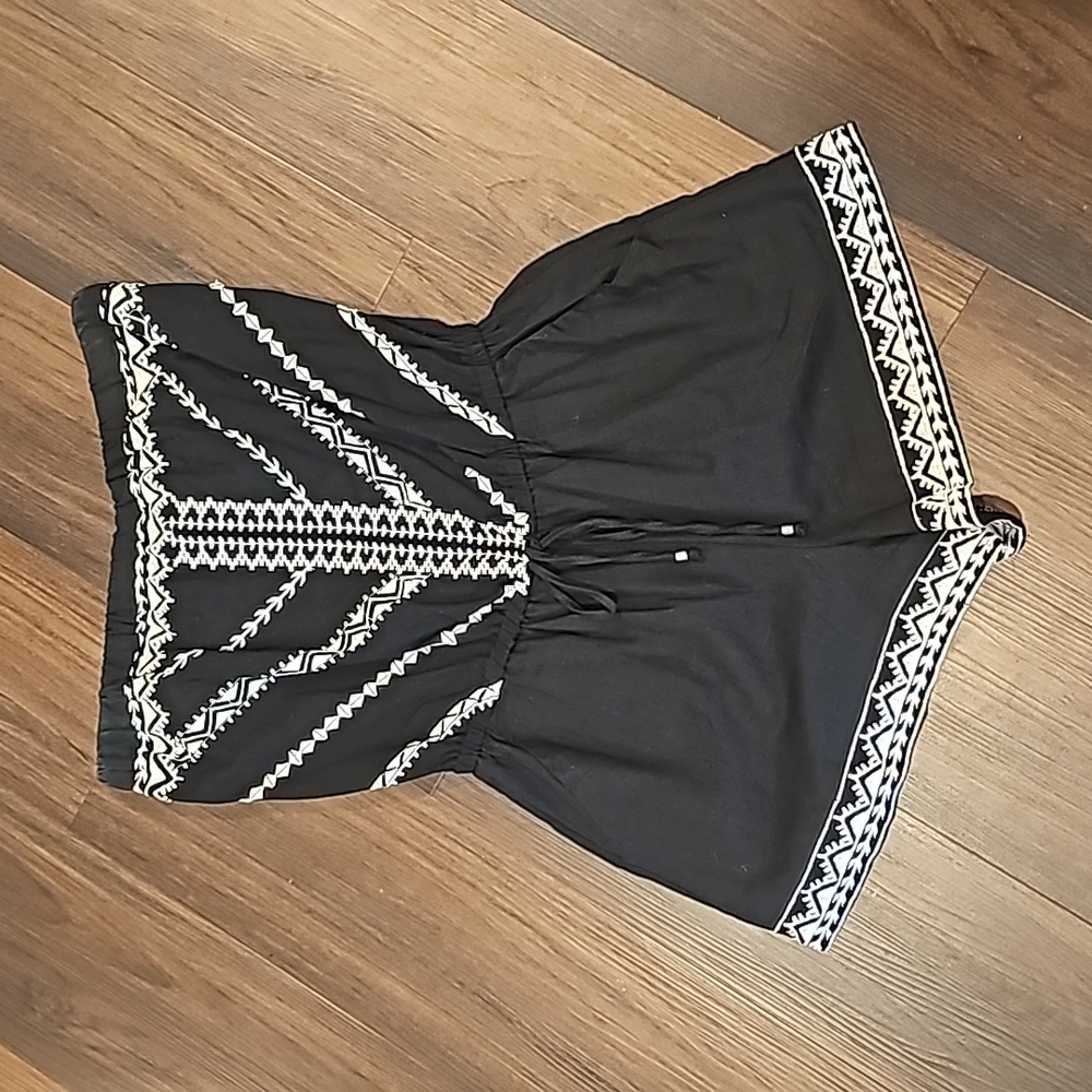 Angie Strapless Romper, Size L